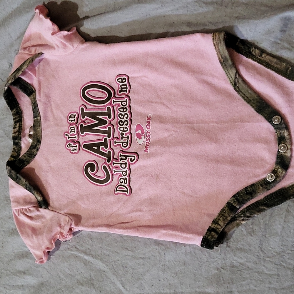 Mossy oak onsie